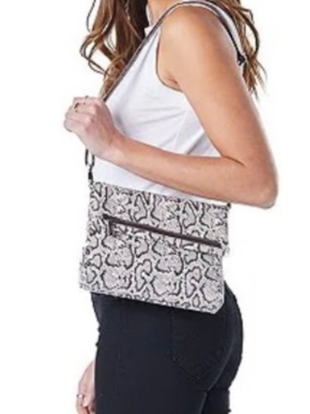 HAMMITT VIP MEDIUM SNAKE GUNMETAL - Picture 6 of 15